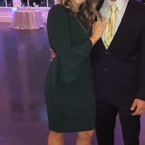 Calvin Klein Dress with Bell Sleeves